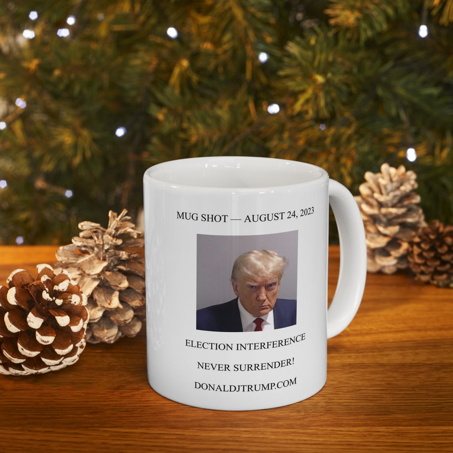 Never Surrender! Ceramic Mug 11oz